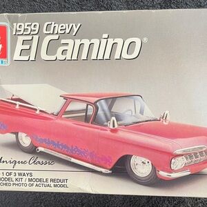 1959 Chevy El Camino Model Kit Vintage 1989